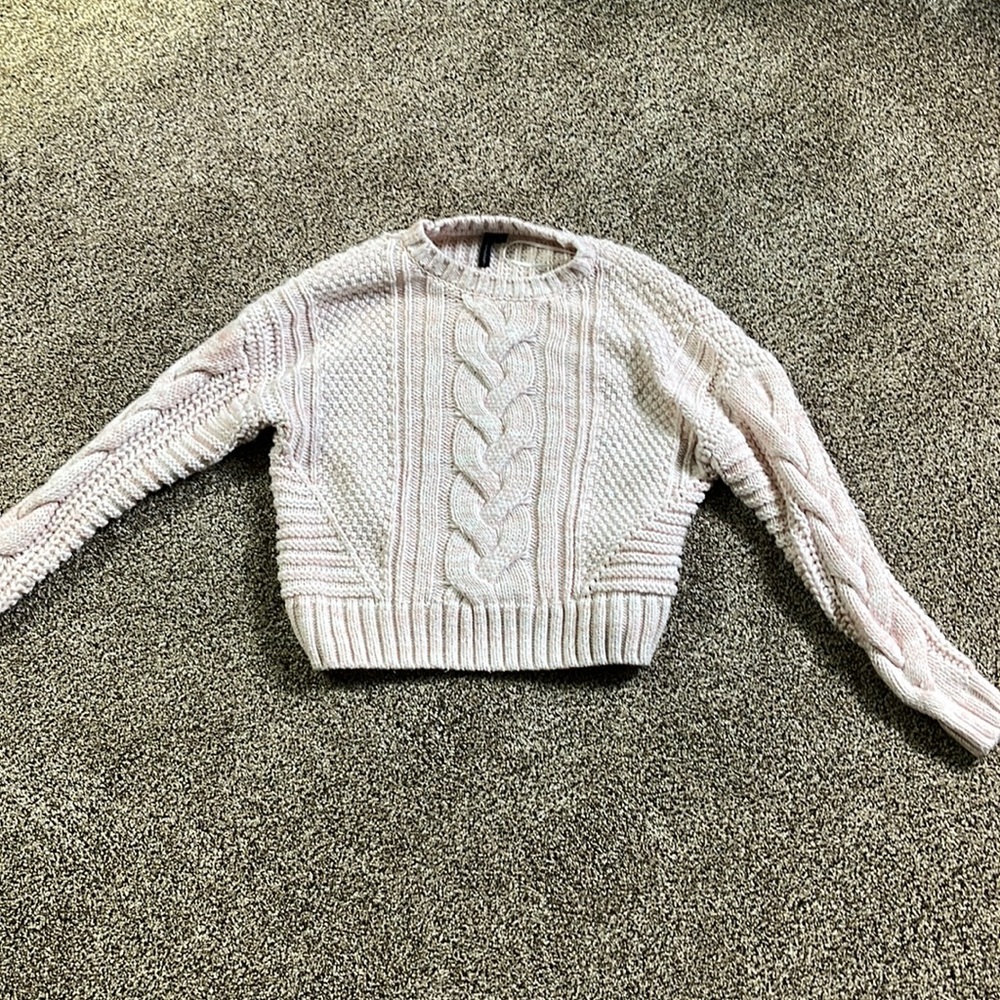 Pink sweater